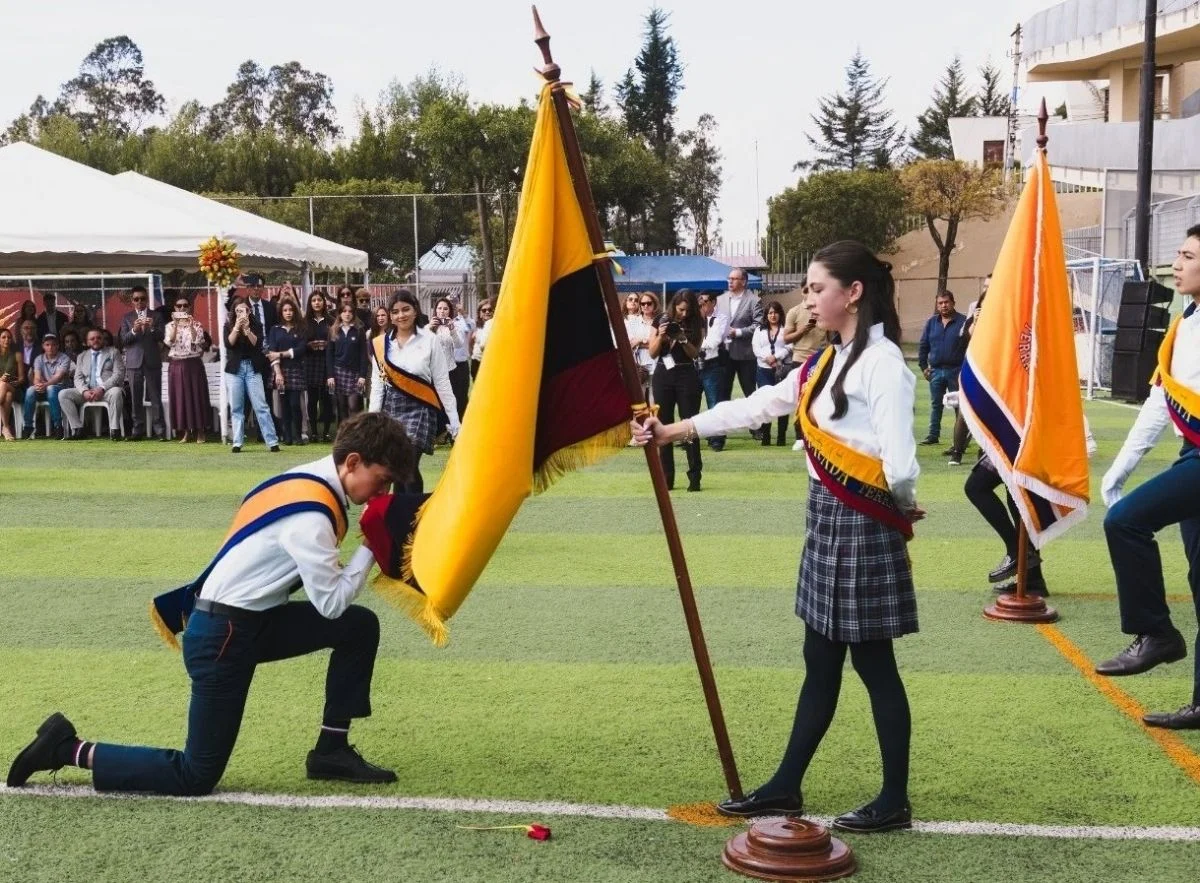 Juramento a la Bandera -Bachillerato de Colegio Terranova